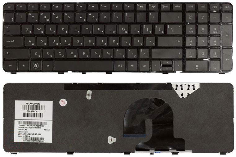 Клавиатура для ноутбука HP Pavilion DV7-4000 Black Frame Black