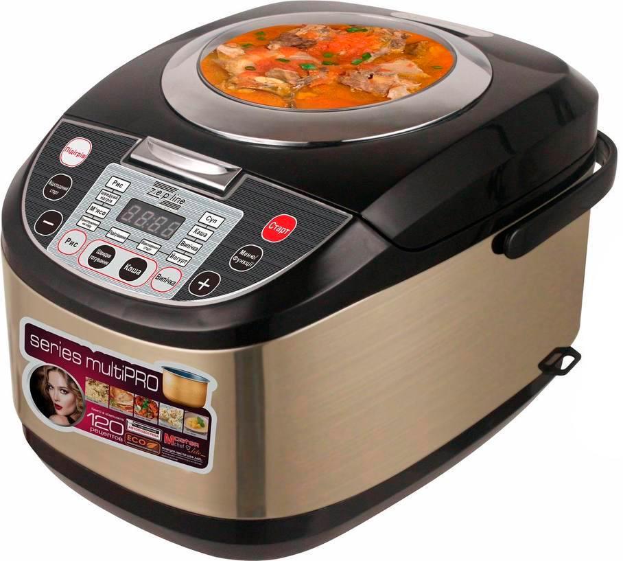 Мультиварка-пароварка Zepline ZP-095 6 л 1800 Вт Black (784779918)