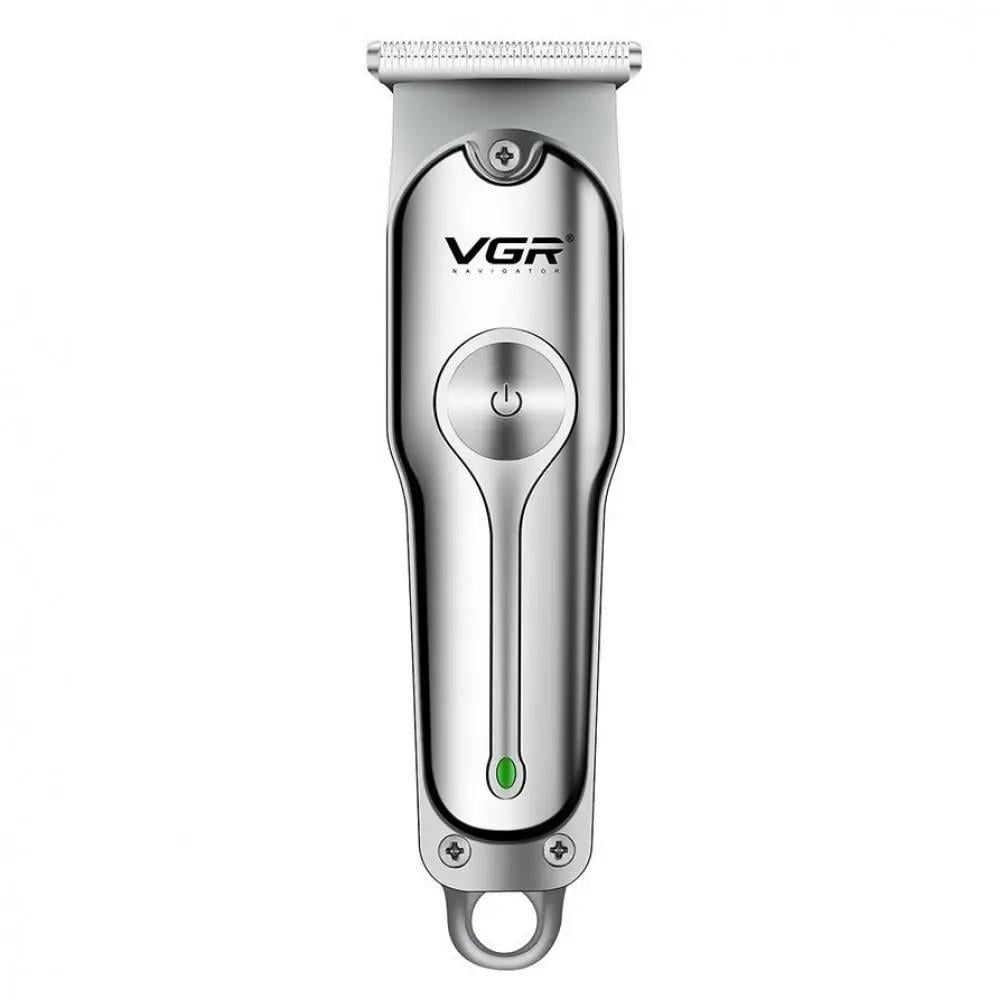 Машинка для стрижки волосся VGR V-071 акумуляторна 5 W Silver (3_04254)