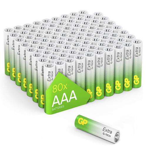 Батарейки GP Super Alkaline AAA 80 шт.