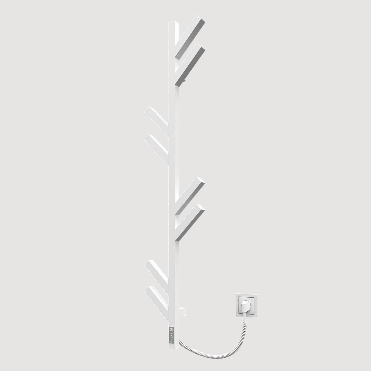 Полотенцесушитель электрический KOSSER ERL Мадера 1200х255 мм Белый (KSR-РМ01ERLW) Полотенцесушитель электрический KOSSER ERL Мадера 1200х255 мм Белый (KSR-РМ01ERLW)