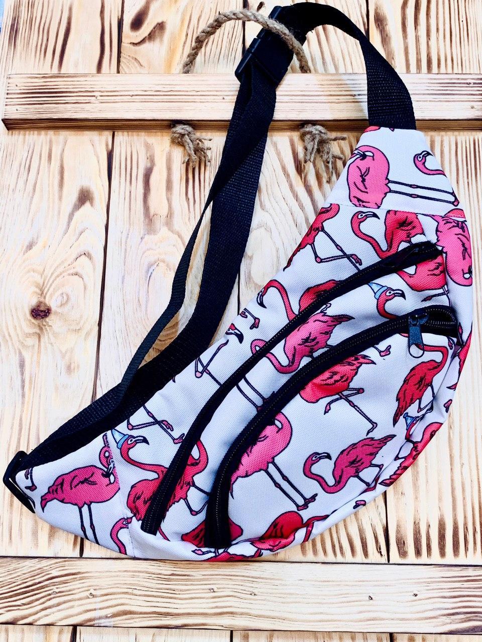 Бананка Flamingo унисекс Белый (1214344822) Бананка Flamingo унисекс Белый (1214344822)