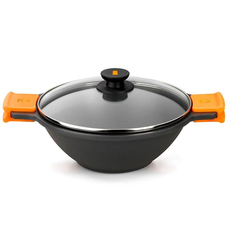 Сковородка Вок с крышкой Bra Efficient 4,2 л/28 см (111006829)