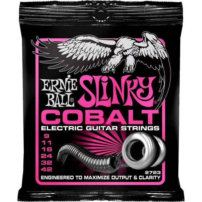 Струни Ernie Ball 2723 Cobalt 9-42 Super Slinky