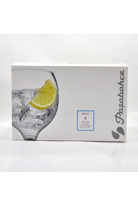 Набор бокалов для воды Pasabahce Bistro 290 мл 6 шт. (44411) - фото 8
