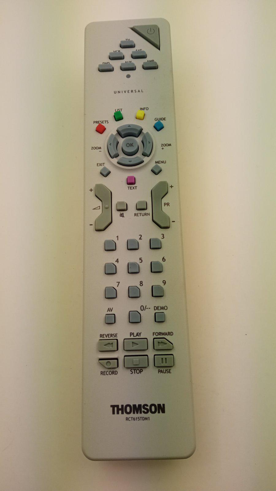 Пульт для Thomson RCT615TDM1 (02133)