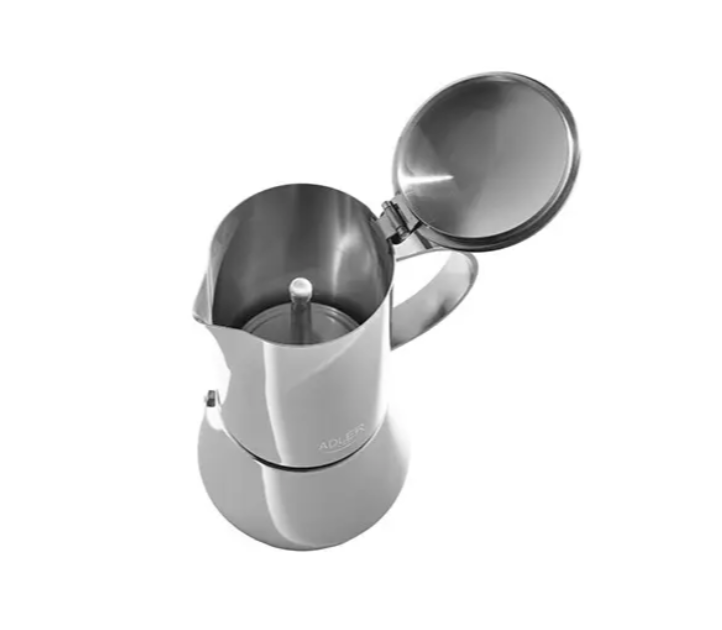 Кофеварка гейзерная Adler AD 4417 620 мл Серебристый (29876956) - фото 4