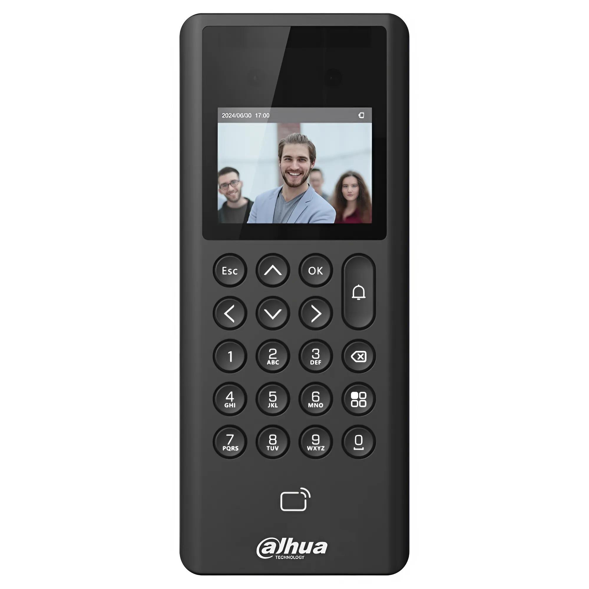 Терминал-считыватель доступа по карте/паролю/лицу Dahua DHI-ASI3203E Mifare защита IP65 2 Мп Черный (968ad23d)