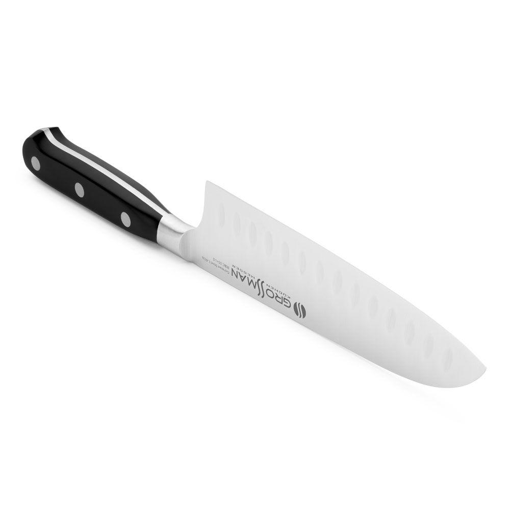 Ніж кухонний сантоку Grossman Elite Pro (26468165) - фото 6 Ніж кухонний сантоку Grossman Elite Pro (26468165) - фото 6