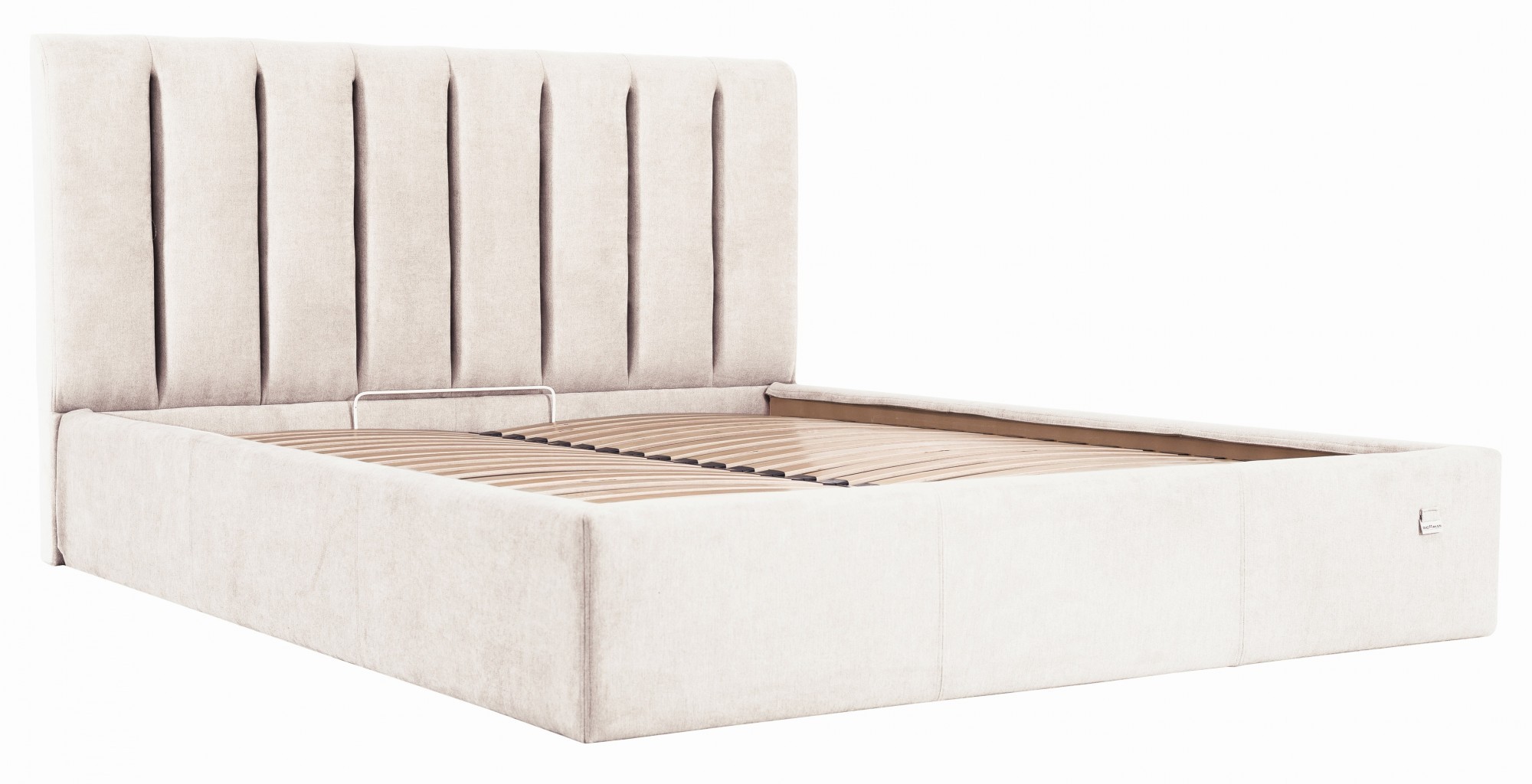 Кровать с подъемным механизмом двуспальная Sanam Comfort Мисти Milk 180х190 см Бежевый Кровать с подъемным механизмом двуспальная Sanam Comfort Мисти Milk 180х190 см Бежевый