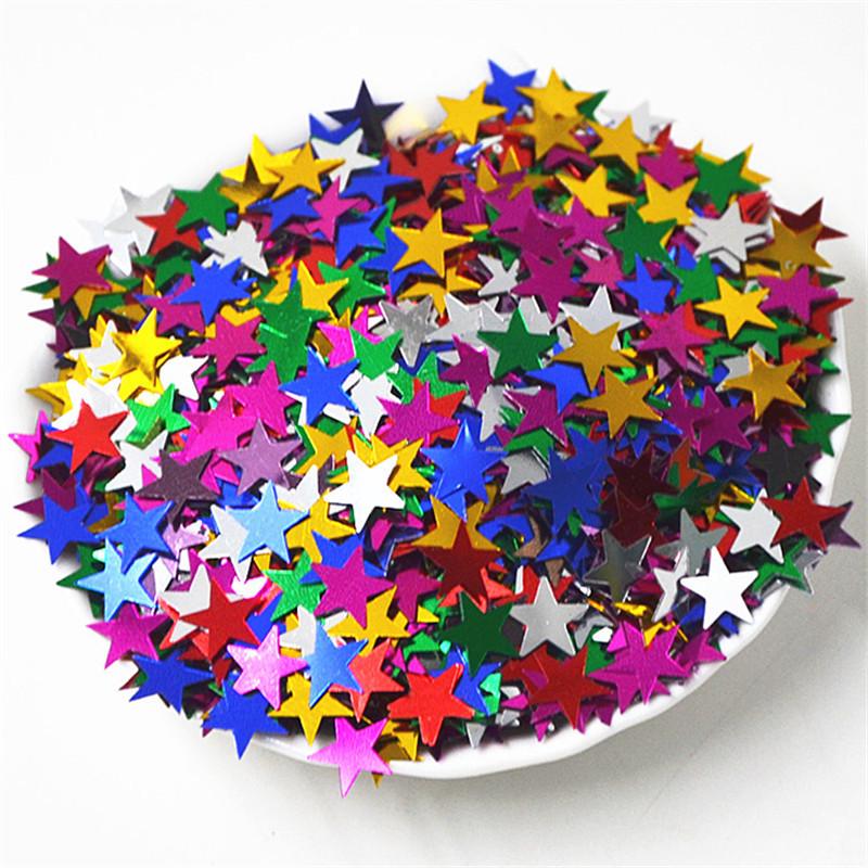 Конфетти Звездочки 10 г 1 см Разноцветный (1248/3)