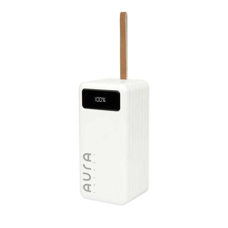 Повербанк Aura NRG-P80 80000 mAh 22,5W White (PBANRG-P80W) - фото 1