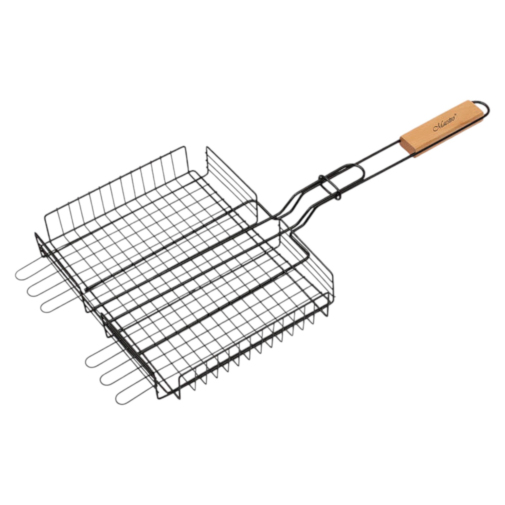 Решітка-гриль Maestro MR-1002 з антипригарним покриттям 25x30 см (B_MR1002)