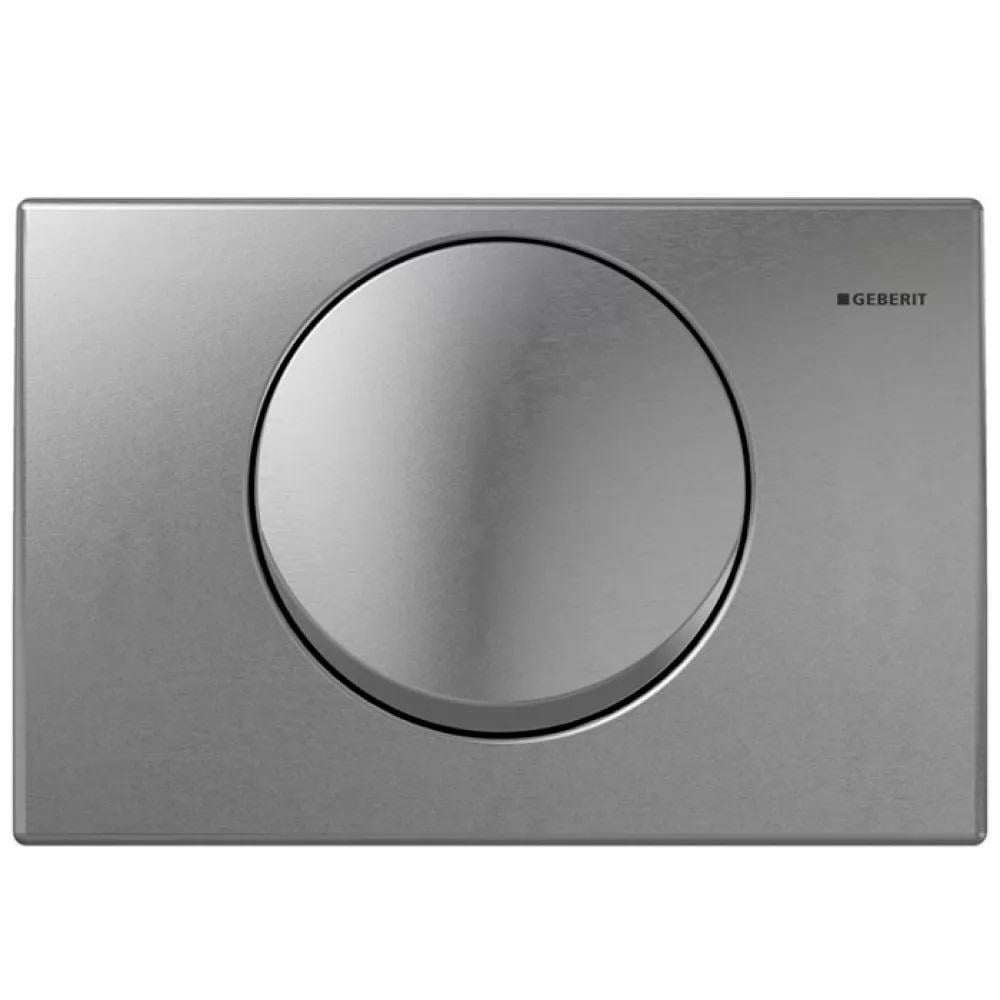 Кнопка слива для инсталляции Geberit Delta10 115.108.00.1 матовая Сатин (158337)