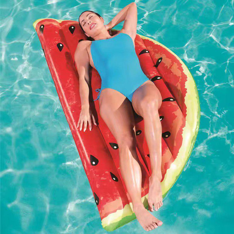 Матрац-платформа Кавун половинка надувний 178x90x14 см - фото 3 Матрац-платформа Кавун половинка надувний 178x90x14 см - фото 3