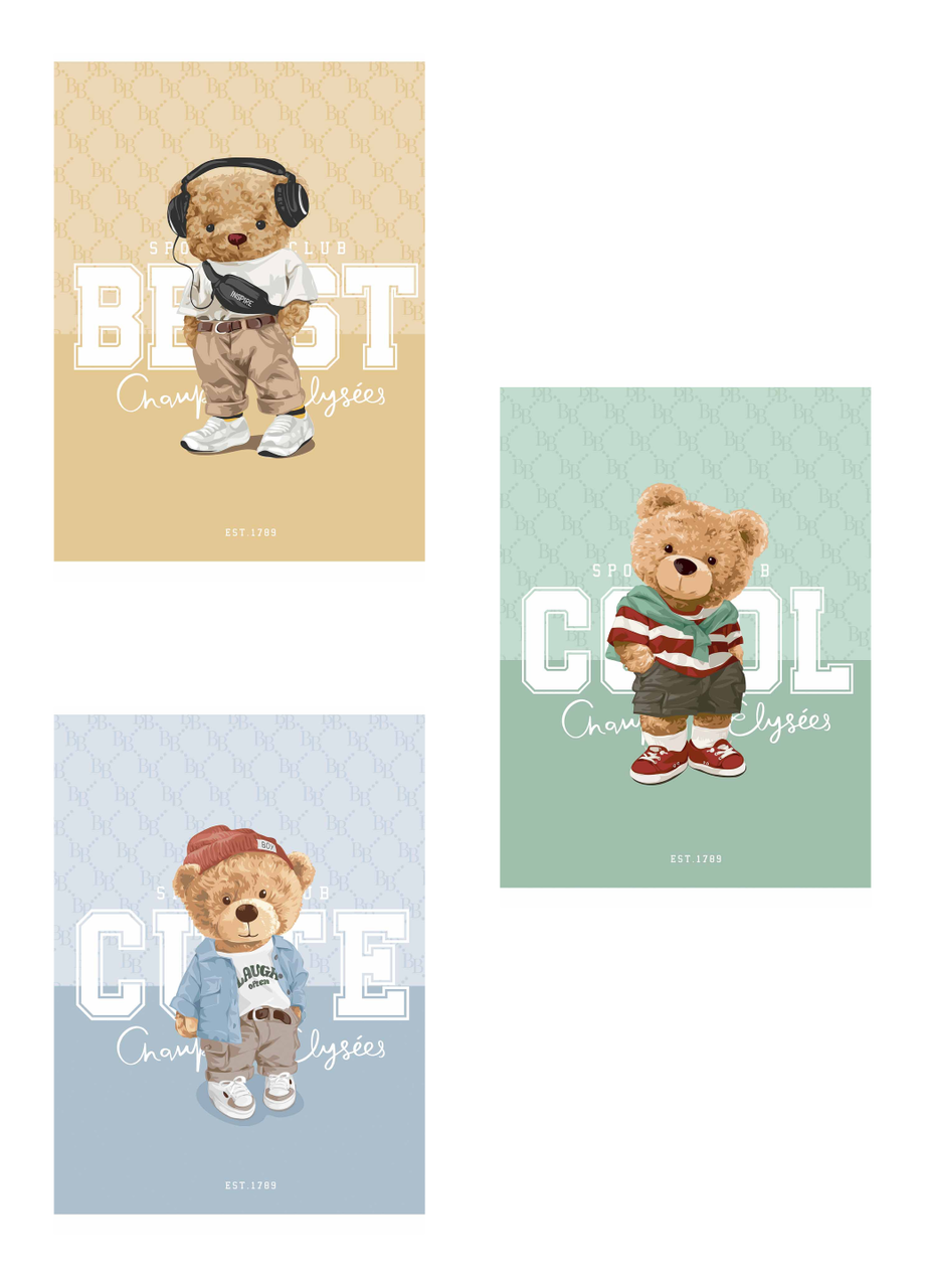 Комплект школьных тетрадей Школярик А4 80 л. в клетку 3 шт. (5235 4823088240795)