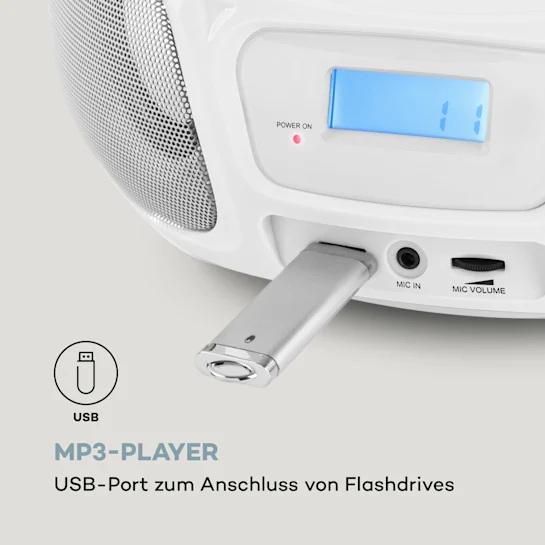 Бумбокс Auna Roadie Sing CD Boombox (10032056) - фото 4