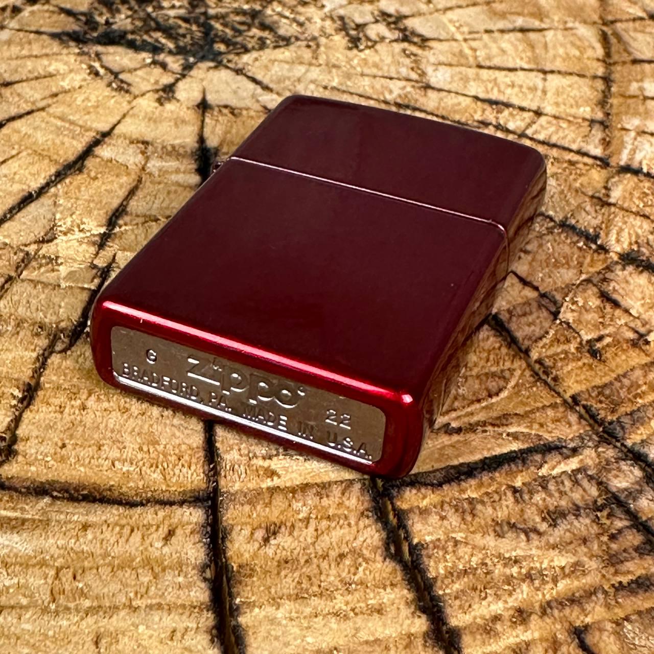 Зажигалка бензиновая ZIPPO Candy Apple в подарочной упаковке Red - фото 3