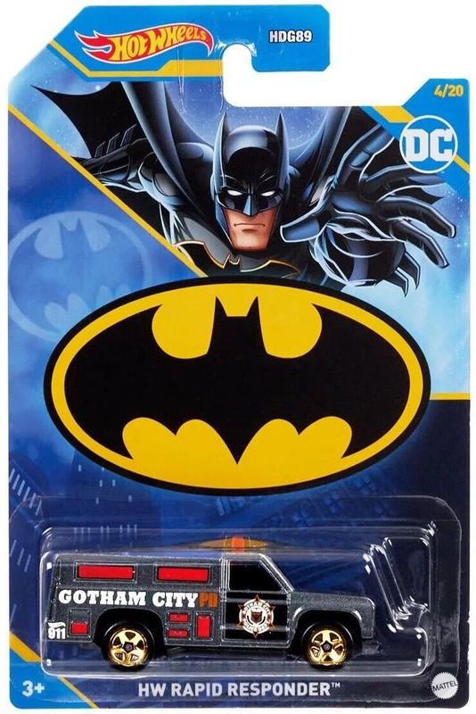 Игрушечная машинка Hot Wheels Rapid Responder 2023 Batman Series 4/20 (HLK54)