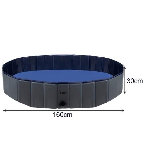 Бассейн-манеж складной Purlov 23832/25370 для купания и охлаждения собак нескользящее дно 160х30 см - фото 4 Бассейн-манеж складной Purlov 23832/25370 для купания и охлаждения собак нескользящее дно 160х30 см - фото 4
