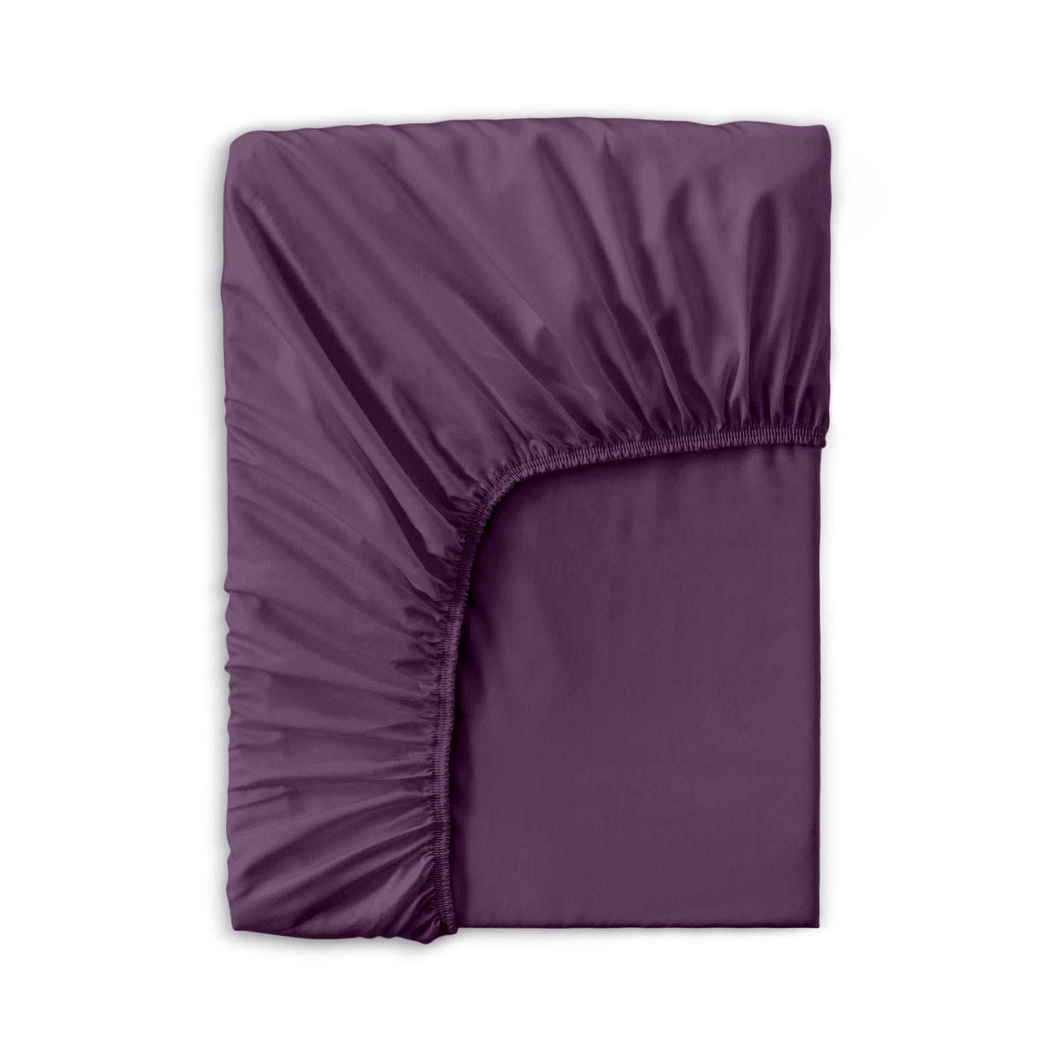 Простынь Cosas на резинке сатин 160x200 см Violet (4822052163979)