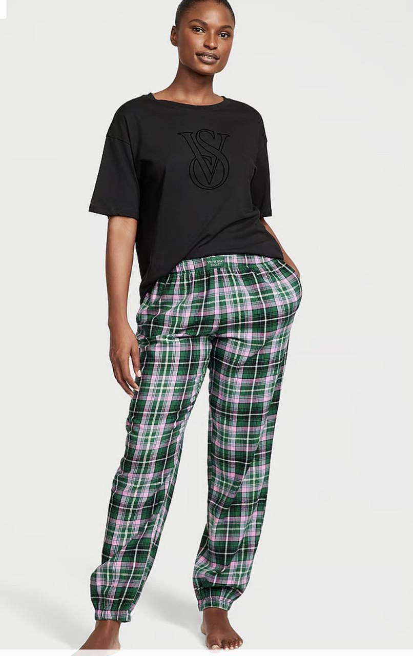 Пижама Victoria's Secret cotton & flannel S
