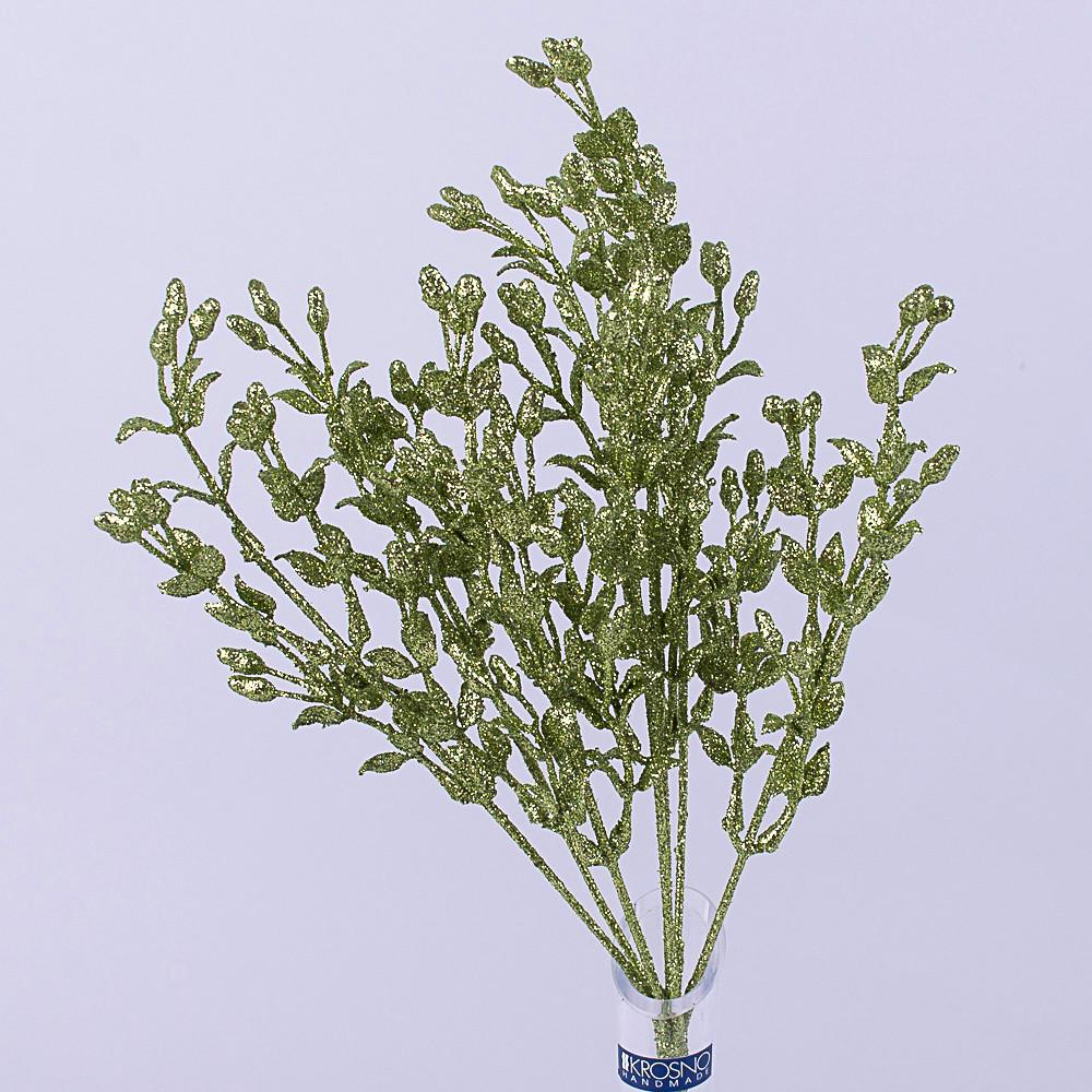 Букет Евкаліпт глітер Зелений (1509-4)
