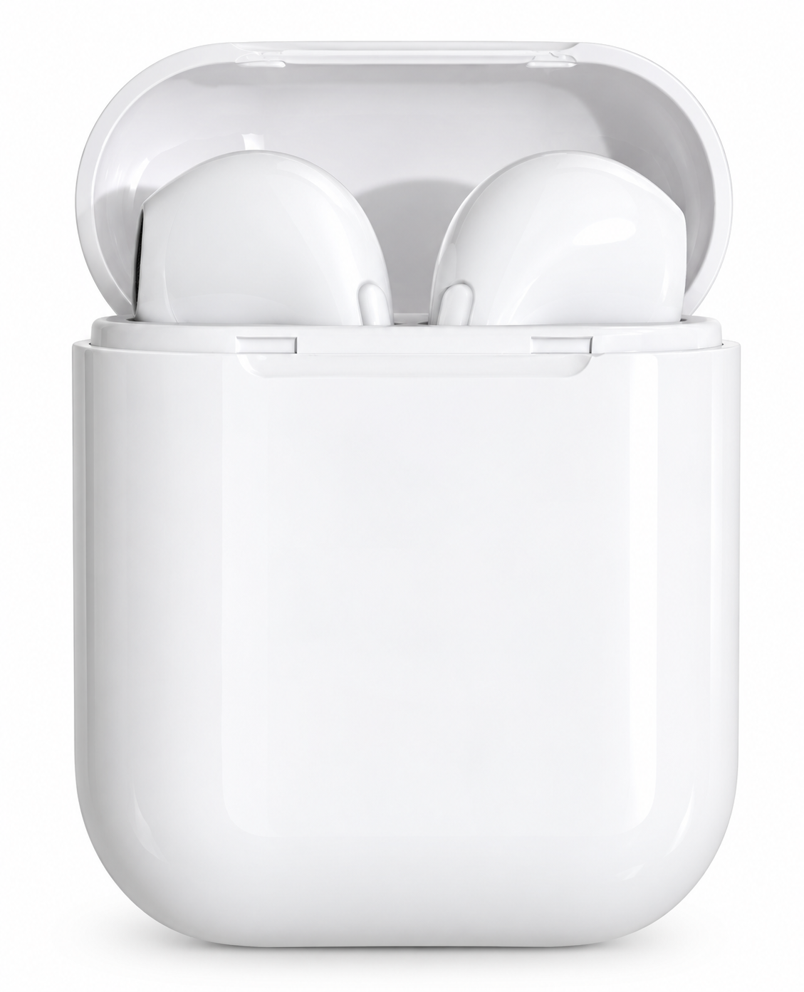 Наушники беспроводные I8X-TWS Bluetooth TWS сенсорные с микрофоном/зарядным кейсом White (3510888)