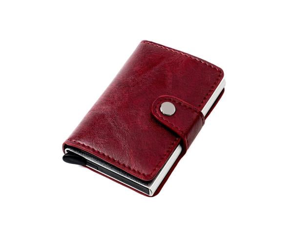 Кошелек визитница KB239 Бордовый