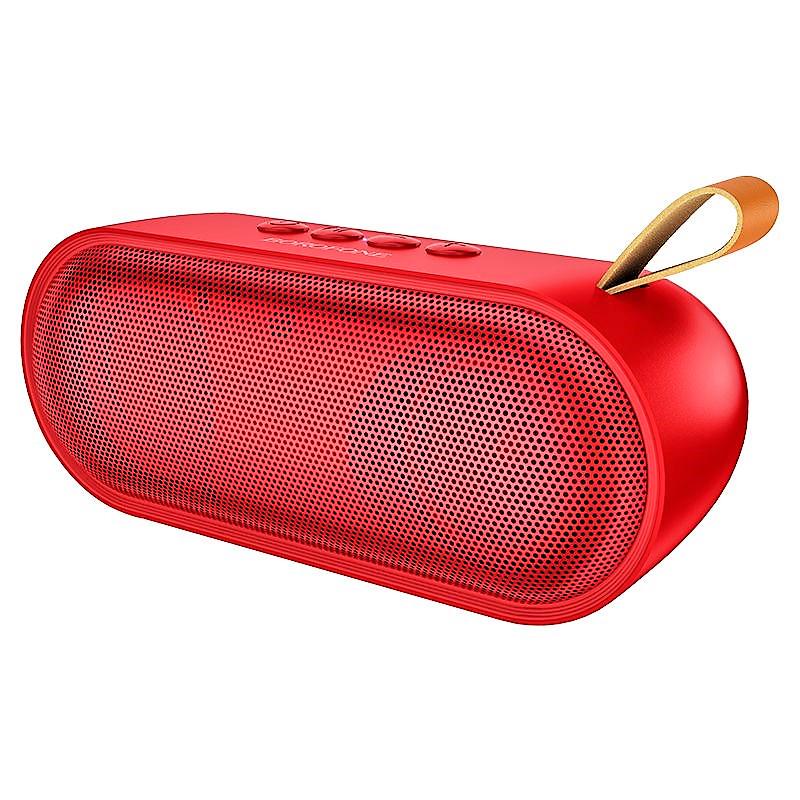 Портативна Bluetooth колонка Borofone BR8 Broad sound 1200 мAч червоний (5672544)