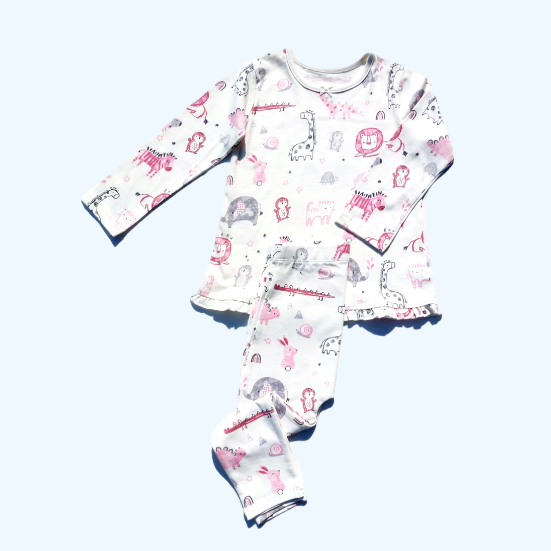 Костюм для дівчинки Gеоrgе з принтом 86-92 см Білий (439)