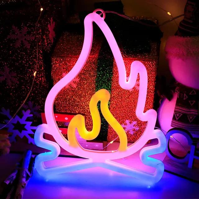 Ночник светодиодный 3DTOYSLAMP Fire
