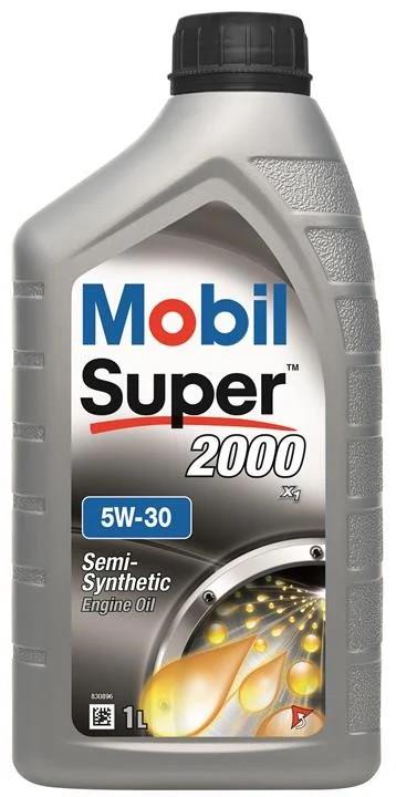 Моторное масло Mobil Super 2000 X1 A3/B3/B4 SL/CF 5W-30 1 л (155184)