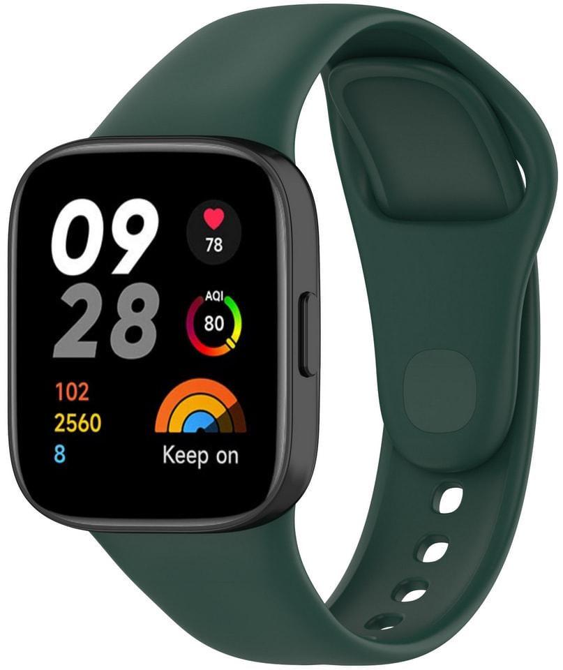 Ремешок Jsota для Redmi Watch 3 силиконовый Olive (33113-19)