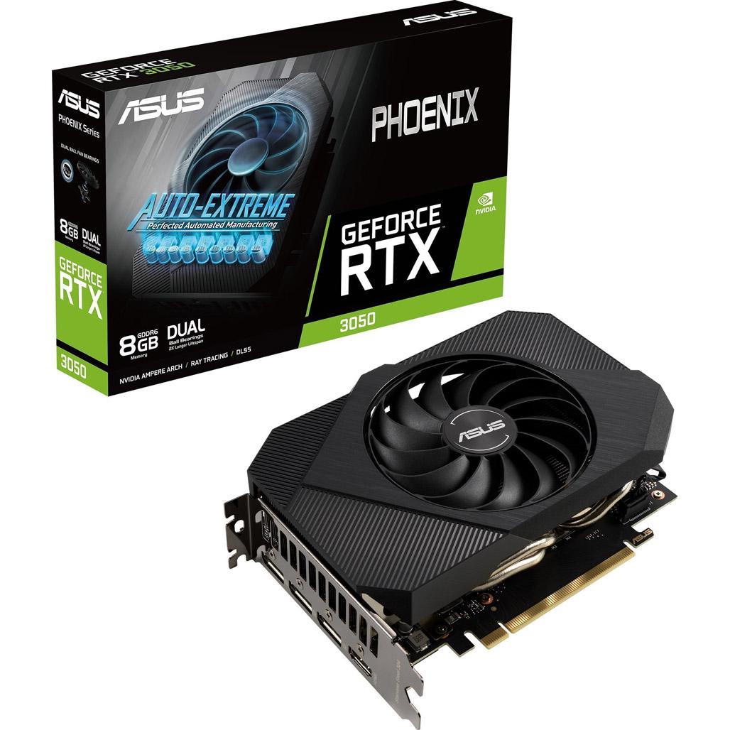 Видеокарта ASUS Phoenix GeForce RTX 3050 8GB (PH-RTX3050-8G)