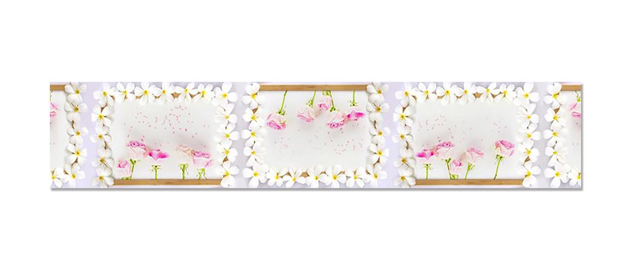 Наклейка виниловая на кухню Zatarga Цветочные Рамки 600х3000 мм (1294193582) Наклейка виниловая на кухню Zatarga Цветочные Рамки 600х3000 мм (1294193582)