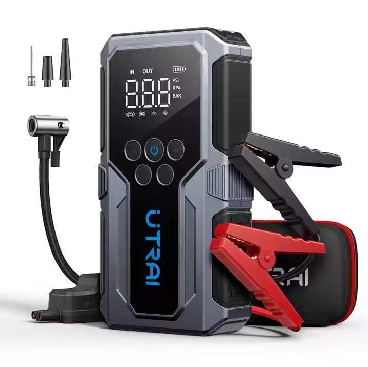 Пусковое устройство UTRAI JStar 9 1500А 55,5 Вт-ч с компрессором (1280)