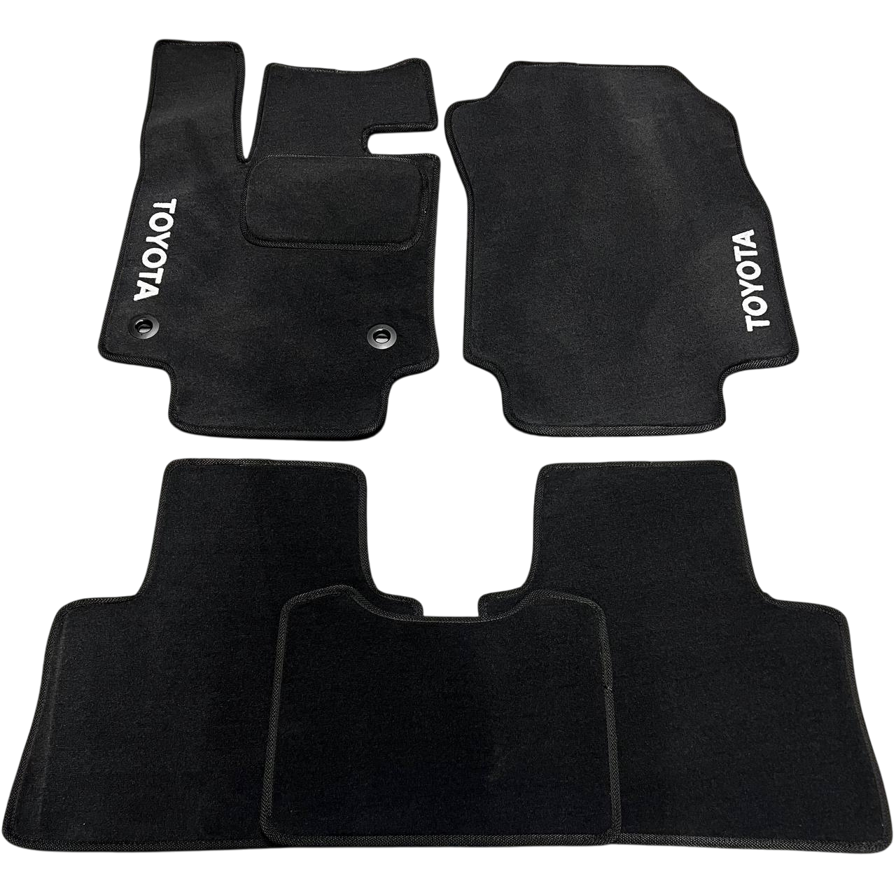 Килимки в салон ворсові для Toyota Venza 2020- 5 шт. Чорний (27327270)