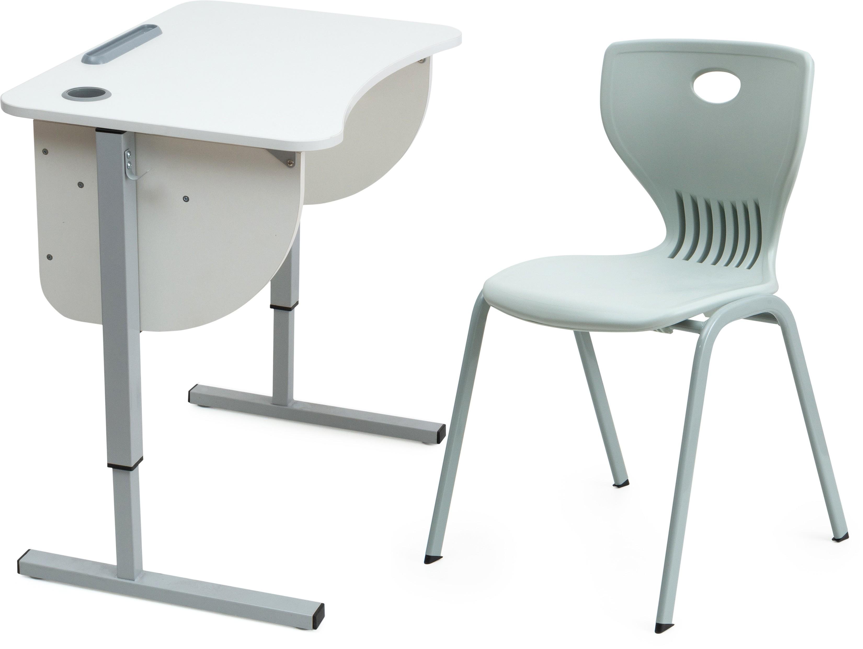 Комплект шкільний SECTOR парта Розумка та стілець ST1 GR (25892879) - фото 2 Комплект шкільний SECTOR парта Розумка та стілець ST1 GR (25892879) - фото 2