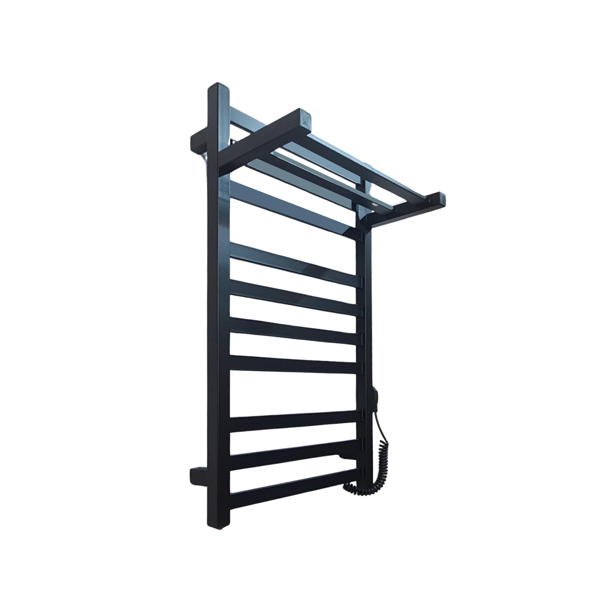 Полочка для полотенцесушителя Carino RICARDO Черный мат (28766331) - фото 2 Полочка для полотенцесушителя Carino RICARDO Черный мат (28766331) - фото 2