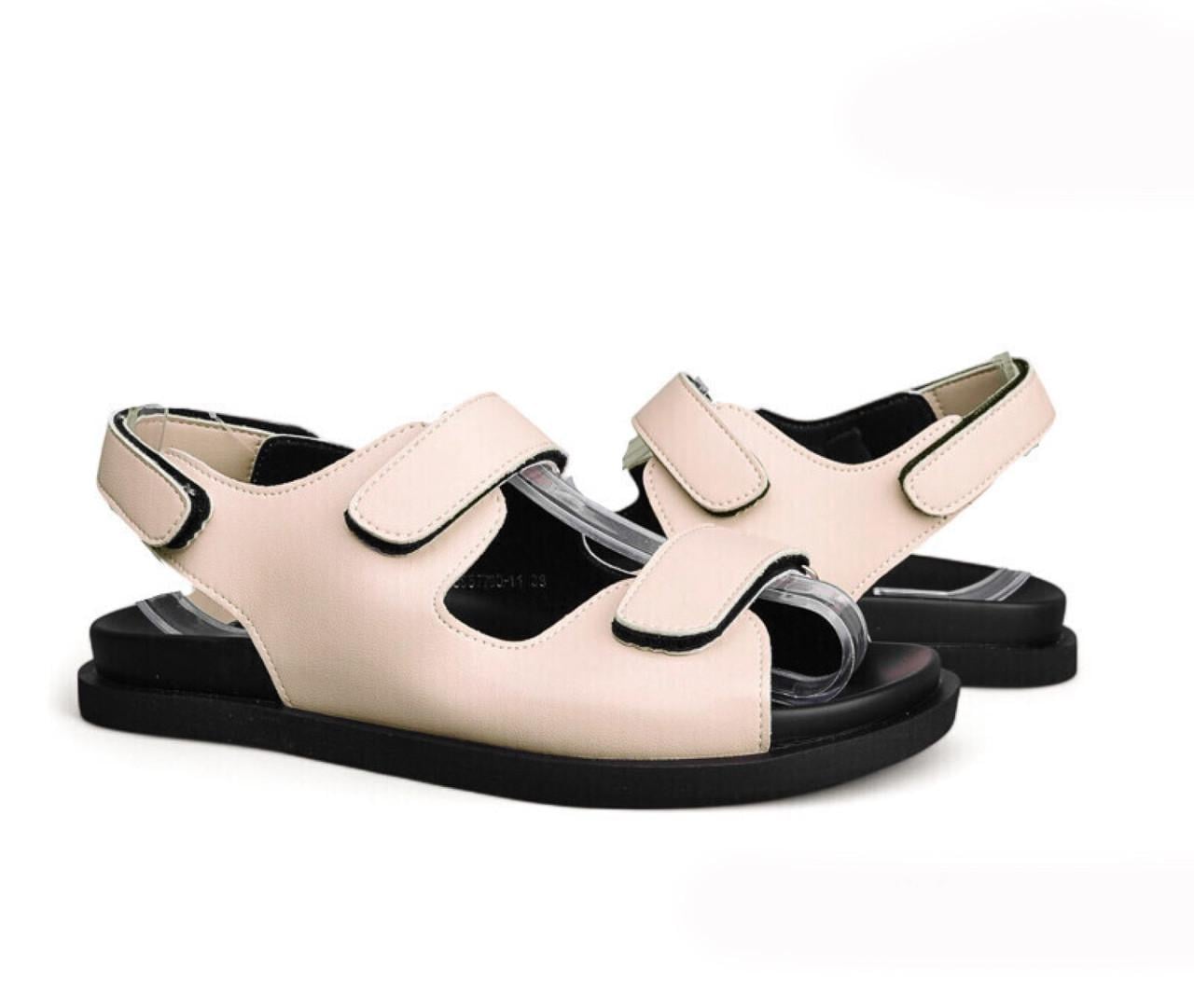 Босоніжки жіночі MeiDeLi SS57790/36 р. 36 24 см Бежевий