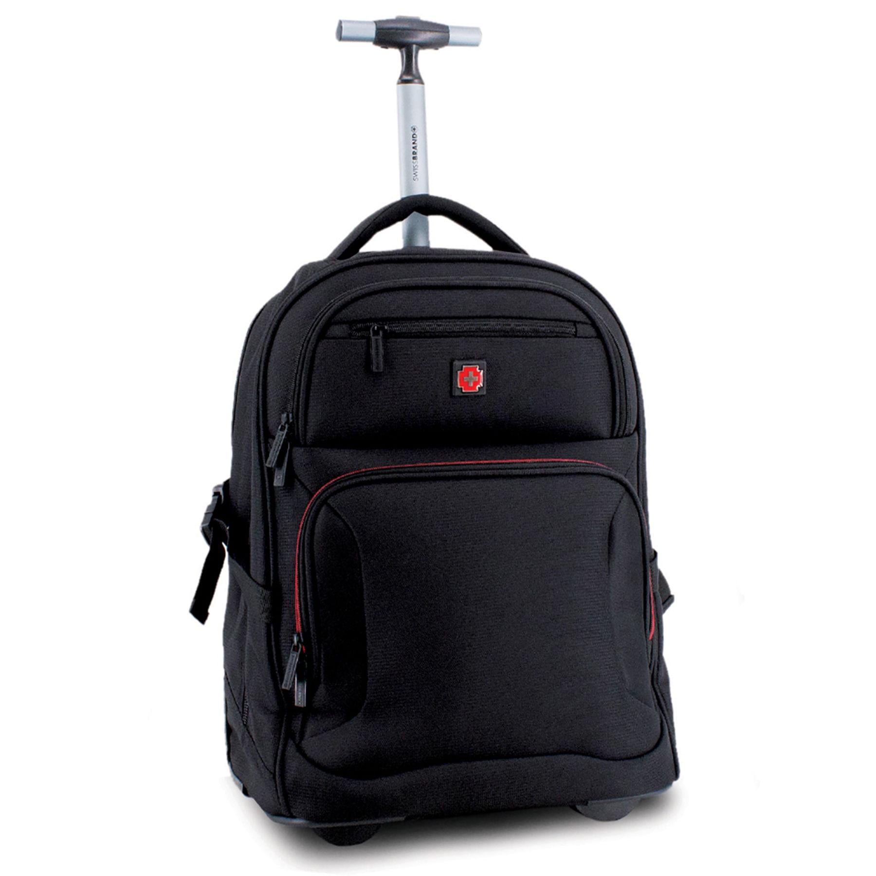 Рюкзак на колесах Swissbrand Georgia 29 Black (1146)