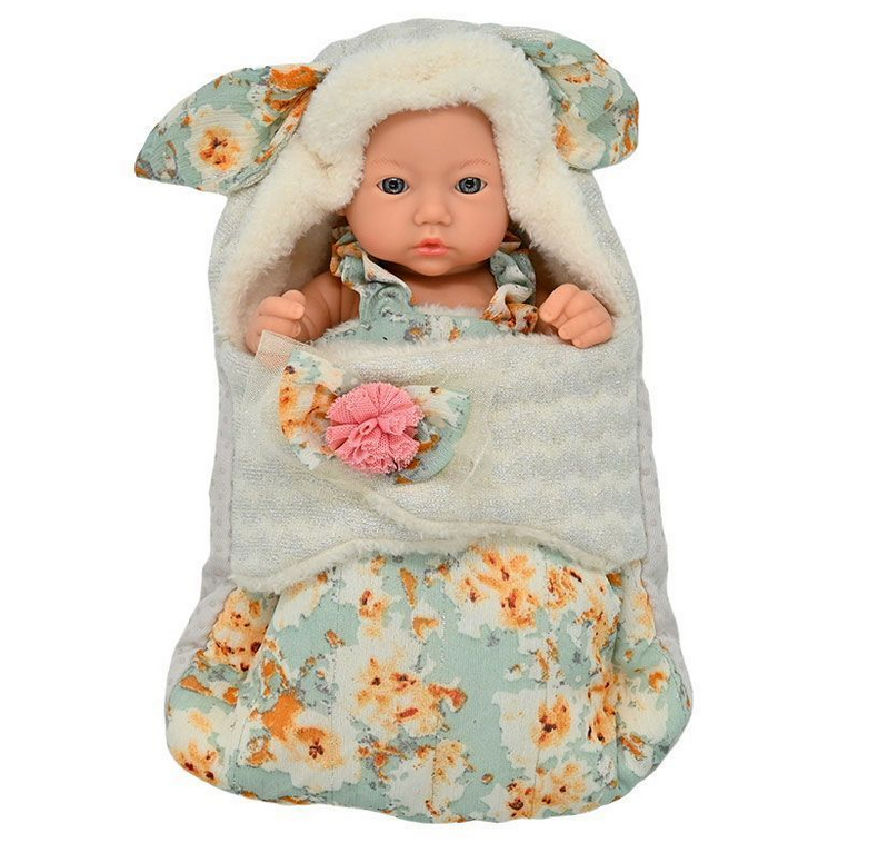 Пупс 8818-7 ковдра-конверт в коробці 24 см Пупс 8818-7 ковдра-конверт в коробці 24 см