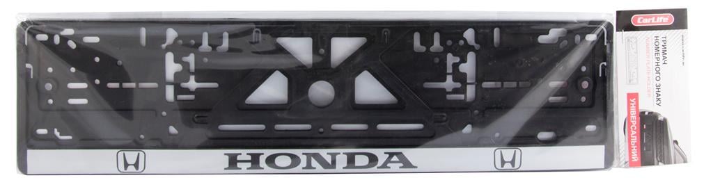 Рамка номера HONDA книга с серой полосой (278307)