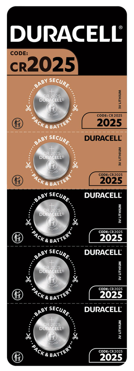 Батарейка Duracell DL2025 DSN уп. 1х5 шт. (6807087) Батарейка Duracell DL2025 DSN уп. 1х5 шт. (6807087)