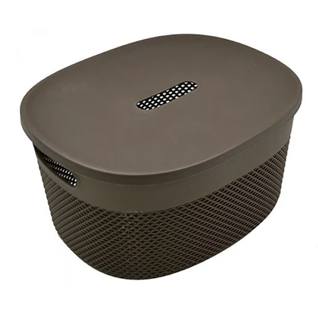 Корзина-плетенка с крышкой Hoz (MMS-30471S)