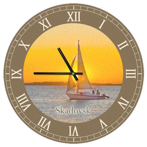 Часы настенные круглые Presentville 36 см (CHR P SKD004)