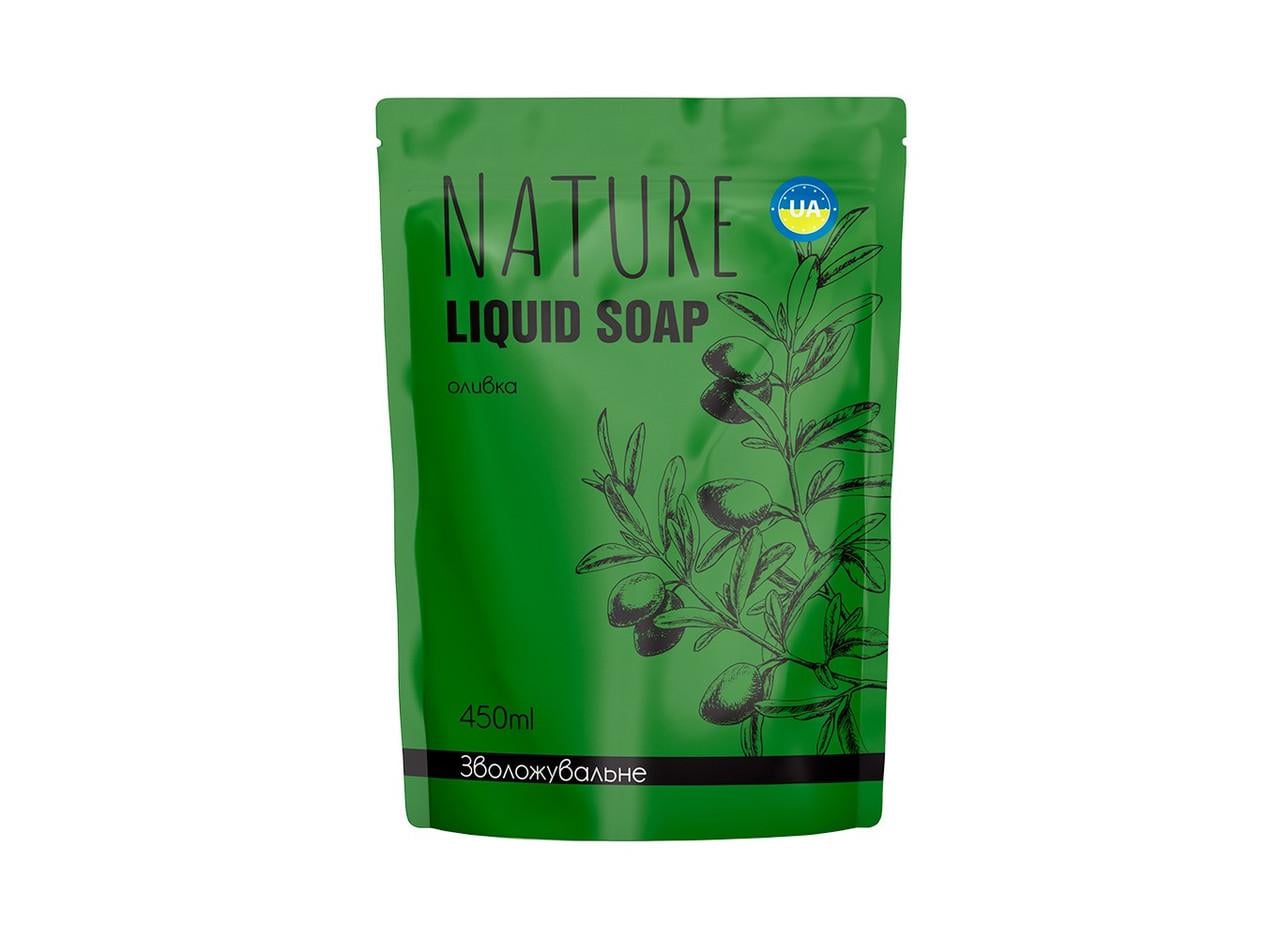 Мыло жидкое NATURE увлажняющее Оливка 450 мл