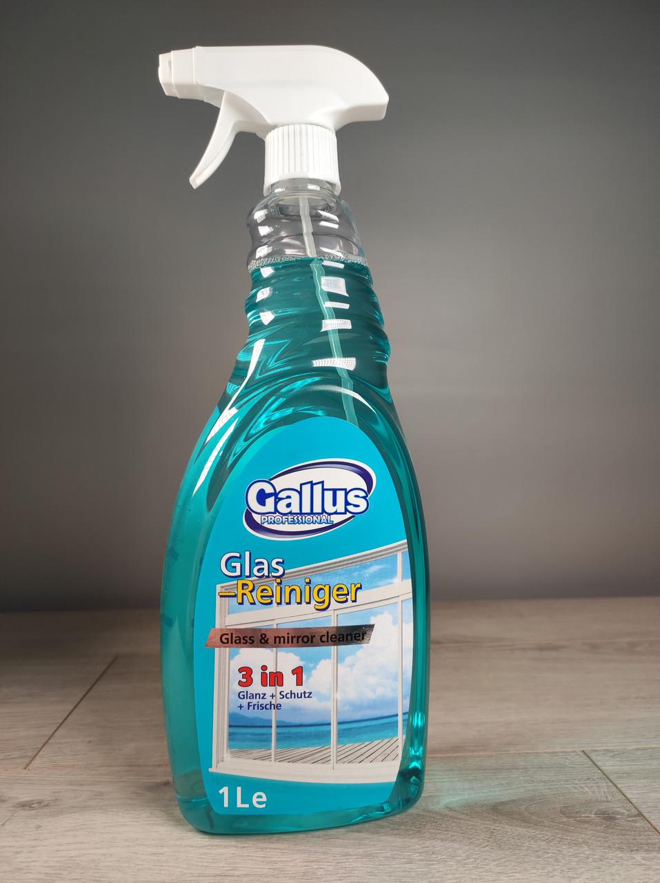 Засіб для миття скла та вікон Gallus 1 л Синій (1902004109)