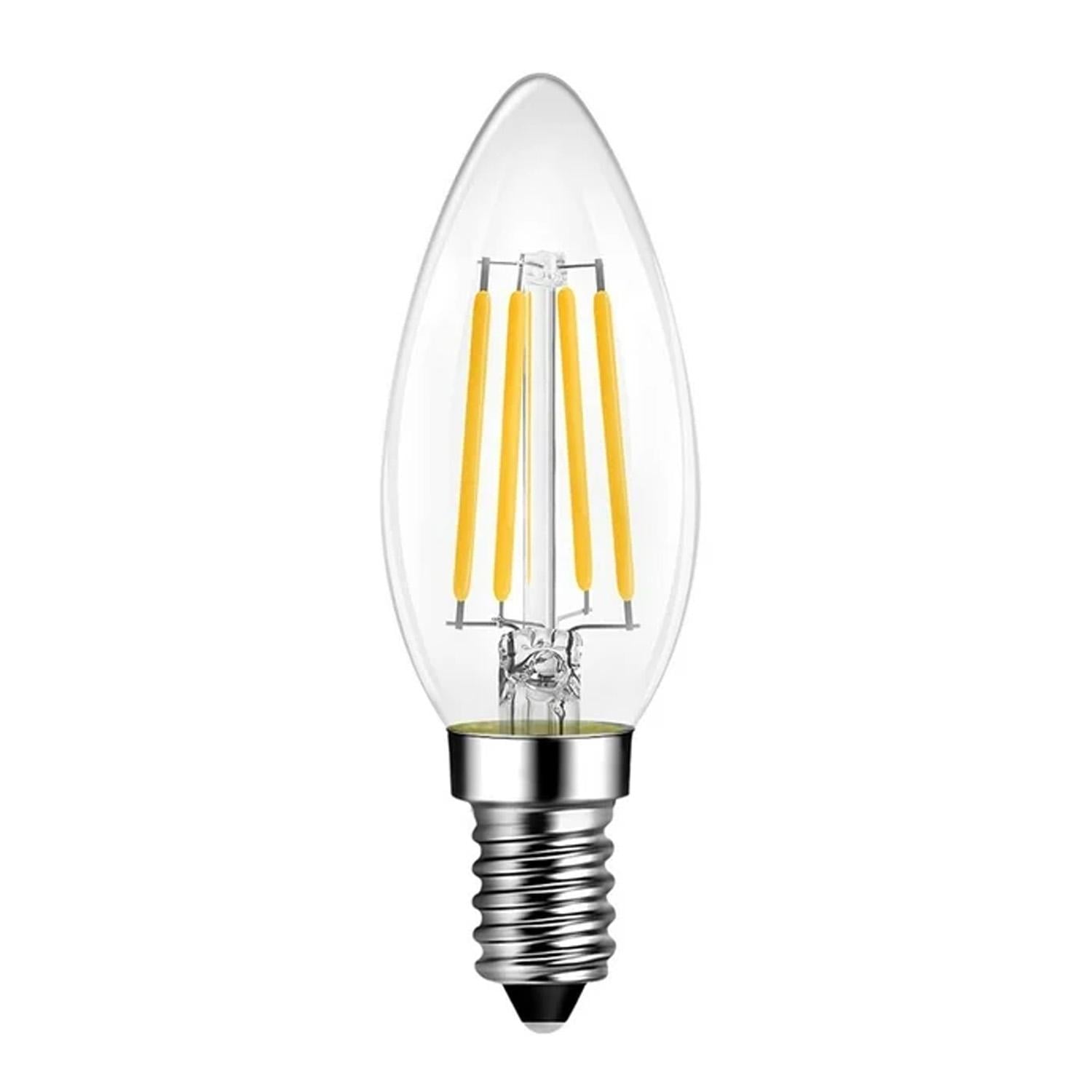 Лампа Edisons LED С35 E14 4W 4000К